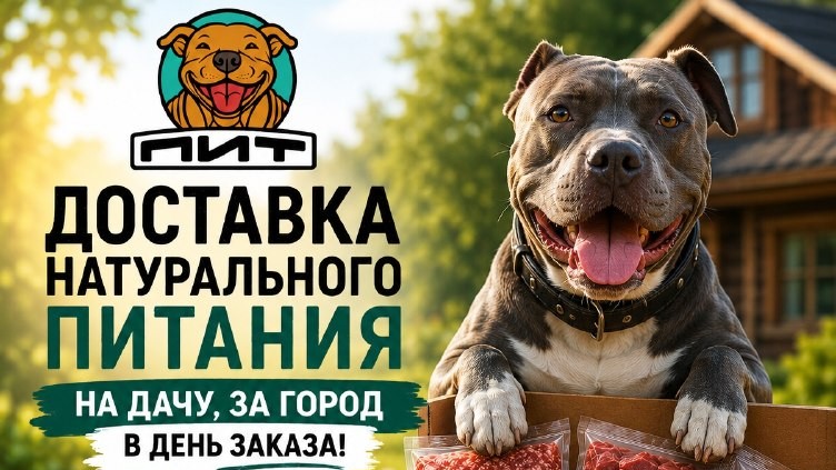 Доставка натурального питания на дачу, за город в день заказа! 🛸💨