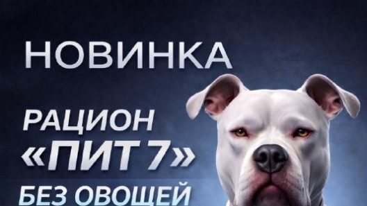 🐶🥩 Новинка — Рацион ПИТ №7 без овощей!